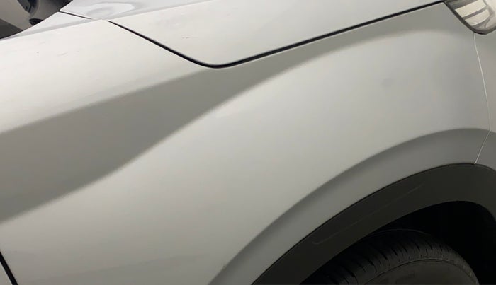 2021 Hyundai VENUE SX 1.0 (O) TURBO, Petrol, Manual, 10,109 km, Right fender - Slightly dented
