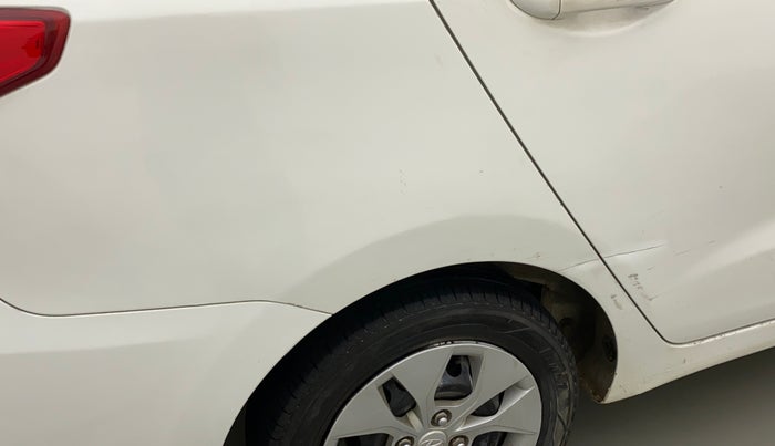 2018 Hyundai Xcent S 1.2, CNG, Manual, 1,19,547 km, Right quarter panel - Minor scratches