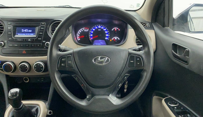 2018 Hyundai Xcent S 1.2, CNG, Manual, 1,19,547 km, Steering Wheel Close Up
