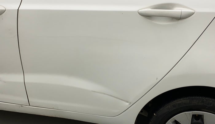 2018 Hyundai Xcent S 1.2, CNG, Manual, 1,19,547 km, Rear left door - Slightly dented