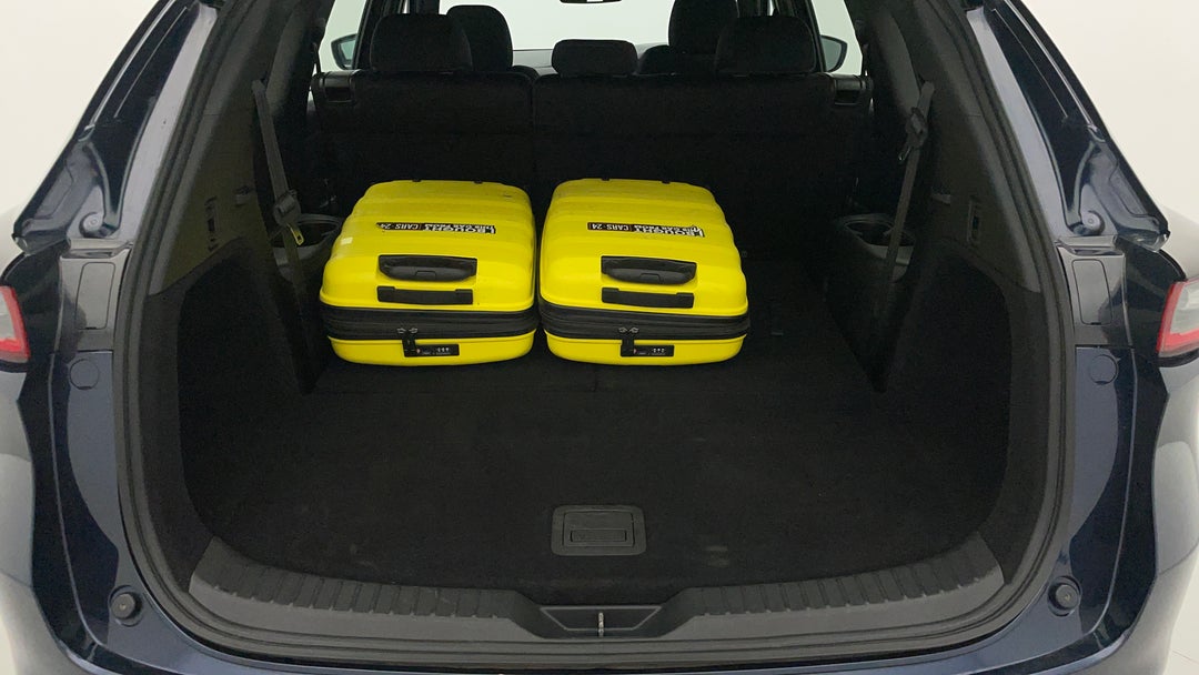 Boot Inside View with Luggage