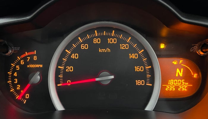 2015 Maruti Celerio VXI AGS, Petrol, Automatic, 17,993 km, Odometer Image