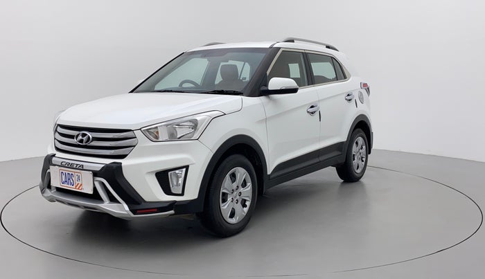 2017 Hyundai Creta E PLUS 1.6 PETROL, Petrol, Manual, 63,384 km, Left Front Diagonal