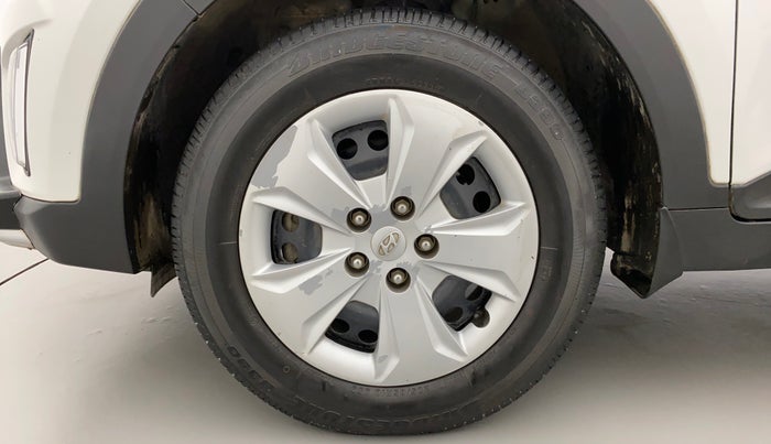 2017 Hyundai Creta E PLUS 1.6 PETROL, Petrol, Manual, 63,384 km, Left Front Wheel