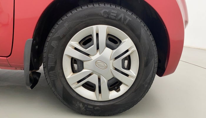 2018 Datsun Redi Go 1.0 T(O) AT, Petrol, Automatic, 15,234 km, Right Front Wheel