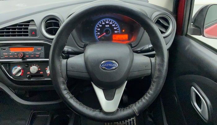 2018 Datsun Redi Go 1.0 T(O) AT, Petrol, Automatic, 15,234 km, Steering Wheel Close Up
