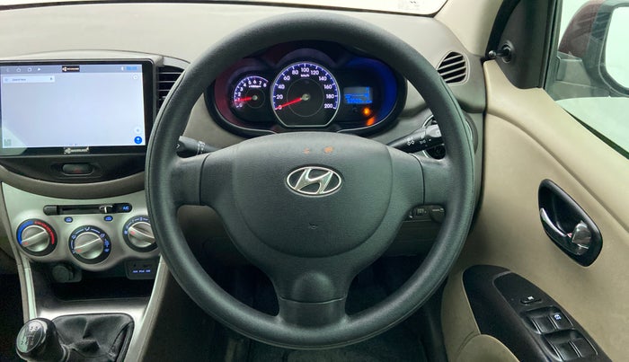 2015 Hyundai i10 SPORTZ 1.1 IRDE2, Petrol, Manual, 53,503 km, Steering Wheel Close Up