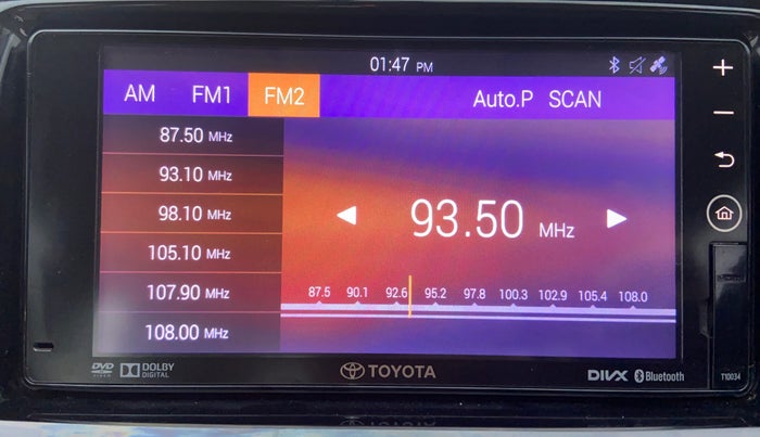 2018 Toyota YARIS VX CVT, Petrol, Automatic, 10,012 km, Infotainment System