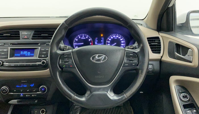 2015 Hyundai Elite i20 SPORTZ 1.2 (O), Petrol, Manual, 50,663 km, Steering Wheel Close Up