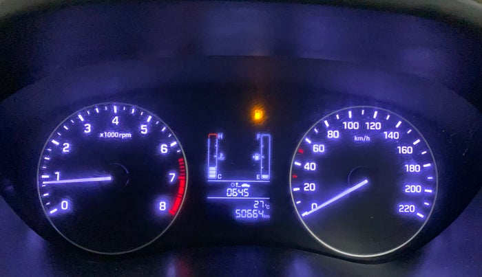 2015 Hyundai Elite i20 SPORTZ 1.2 (O), Petrol, Manual, 50,663 km, Odometer Image