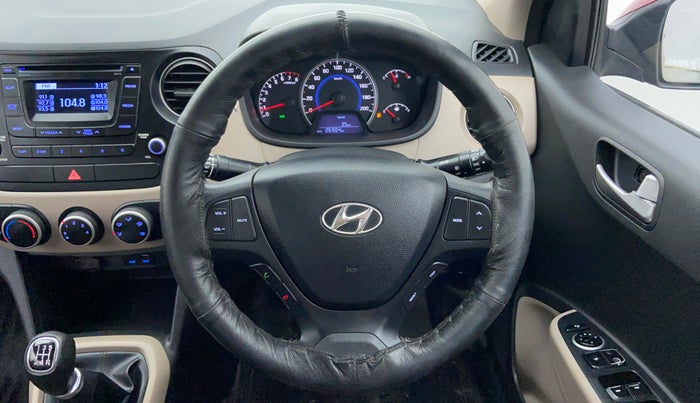 2016 Hyundai Grand i10 SPORTS 1.2 VTVT, Petrol, Manual, 27,193 km, Steering Wheel Close-up