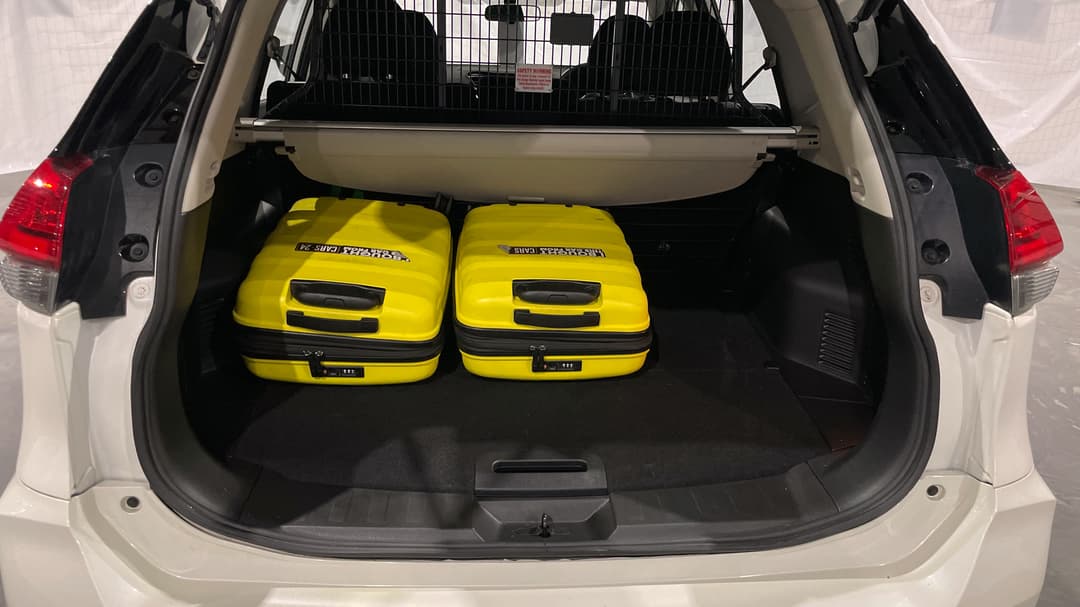 2020 Nissan X-trail St (2WD) (5yr), Automatic, 56449 km, Boot Inside View with Luggage