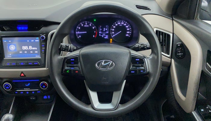 2016 Hyundai Creta 1.6 SX PLUS VTVT, CNG, Manual, 57,412 km, Steering Wheel Close Up