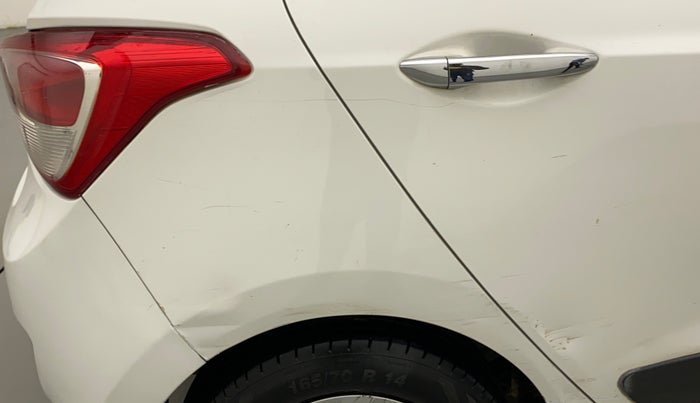 2014 Hyundai Grand i10 SPORTZ 1.2 KAPPA VTVT, Petrol, Manual, 79,740 km, Right quarter panel - Minor scratches