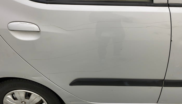 2010 Hyundai i10 SPORTZ 1.2, Petrol, Manual, 1,22,483 km, Right rear door - Minor scratches