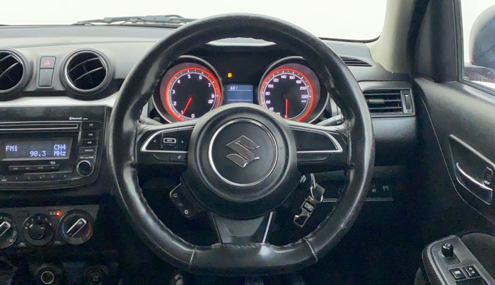 2020 Maruti Swift VXI, Petrol, Manual, 58,815 km, Steering Wheel Close Up