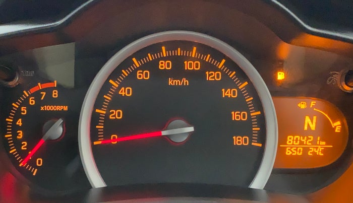 2016 Maruti Celerio ZXI AMT, Petrol, Automatic, 80,420 km, Odometer Image