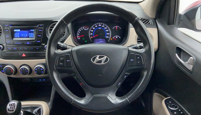 2014 Hyundai Grand i10 ASTA 1.2 VTVT, Petrol, Manual, 21,061 km, Steering Wheel Close Up