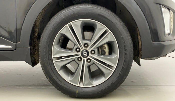 2017 Hyundai Creta SX PLUS AT 1.6 PETROL, Petrol, Automatic, 72,547 km, Right Front Wheel