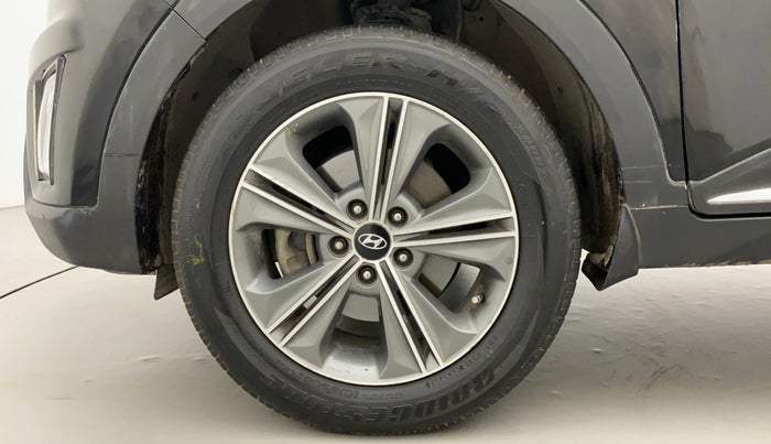 2017 Hyundai Creta SX PLUS AT 1.6 PETROL, Petrol, Automatic, 72,547 km, Left Front Wheel