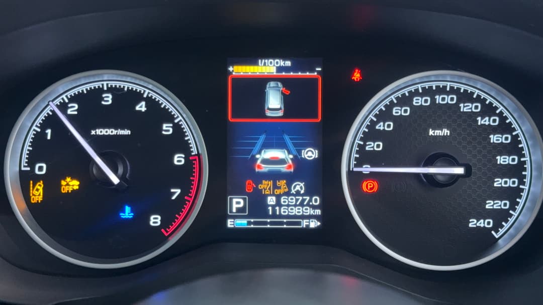 2021 Subaru Forester 2.5i (AWD), Automatic, 116989 km, Odometer View