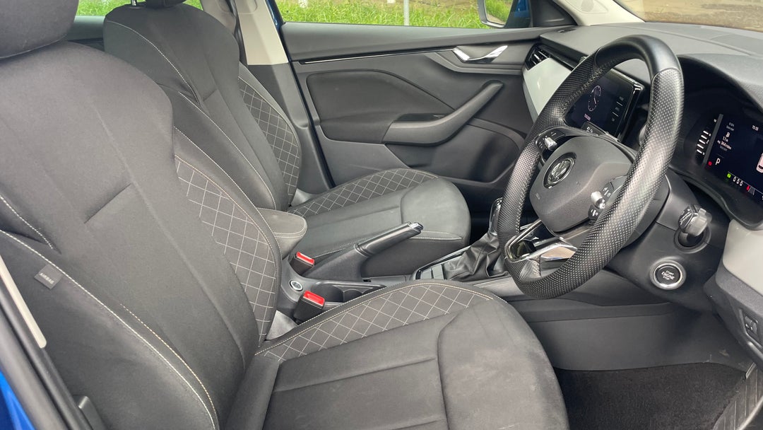 Right Side Front Door Cabin View