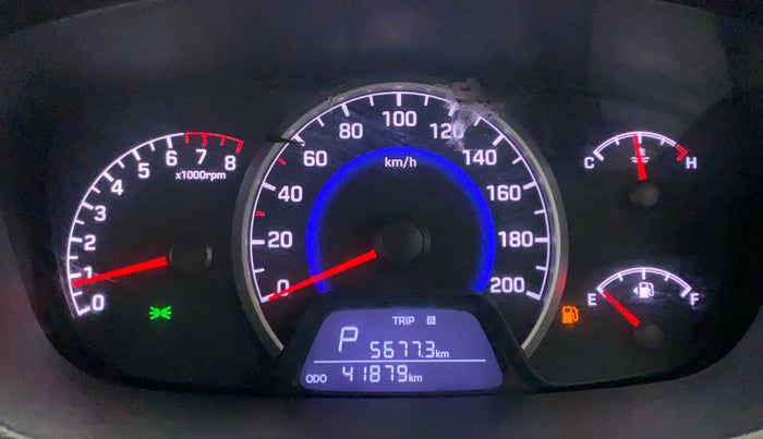 2019 Hyundai Grand i10 MAGNA AT 1.2 KAPPA VTVT, Petrol, Automatic, 41,879 km, Odometer Image
