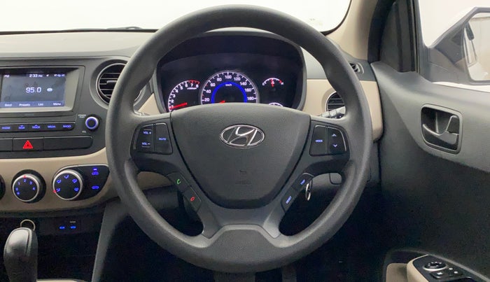 2019 Hyundai Grand i10 MAGNA AT 1.2 KAPPA VTVT, Petrol, Automatic, 41,879 km, Steering Wheel Close Up