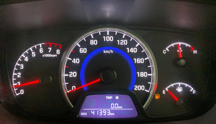 2017 Hyundai Grand i10 MAGNA 1.2 KAPPA VTVT, Petrol, Manual, 41,418 km, Odometer Image