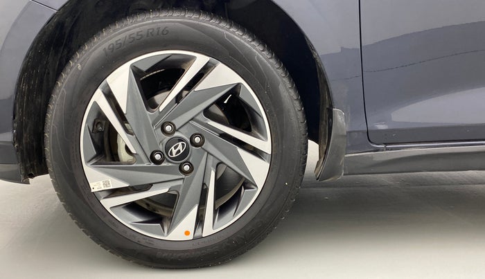 2021 Hyundai NEW I20 ASTA (O) 1.2 MT, Petrol, Manual, 7,643 km, Left Front Wheel