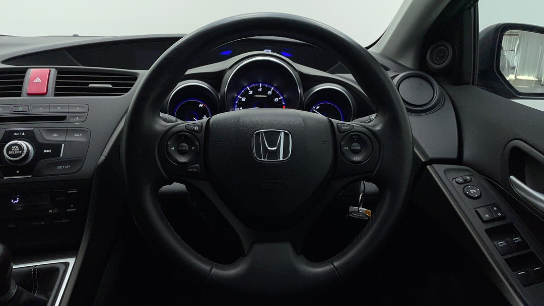 2013 Honda Civic Vti-s, Manual, 91593 km, Steering Wheel Close-up