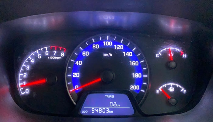 2018 Hyundai Xcent S 1.2, CNG, Manual, 94,803 km, Odometer Image