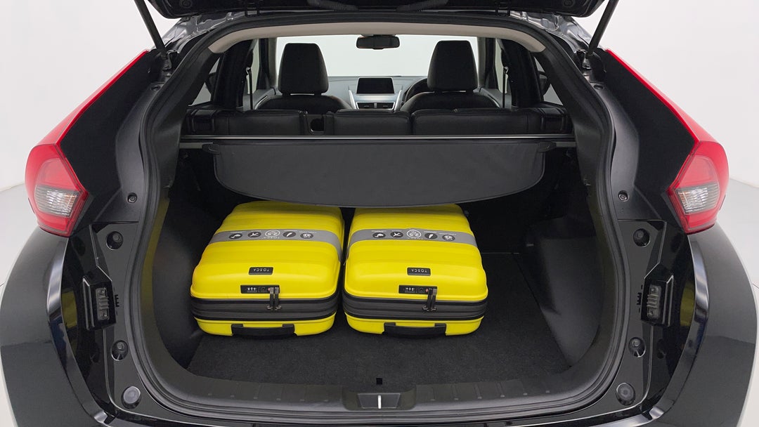 Boot Inside View with Luggage