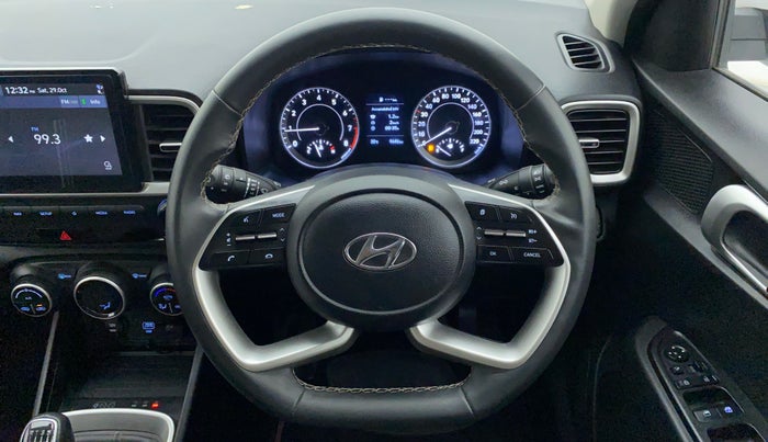 2021 Hyundai VENUE 1.0L Turbo GDI SX(O) MT, Petrol, Manual, 9,703 km, Steering Wheel Close Up