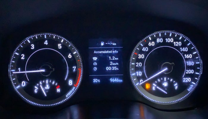 2021 Hyundai VENUE 1.0L Turbo GDI SX(O) MT, Petrol, Manual, 9,703 km, Odometer Image