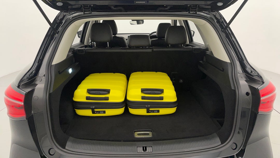 Boot Inside View with Luggage