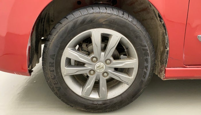 2013 Maruti Wagon R Stingray VXI, Petrol, Manual, 93,777 km, Left Front Wheel