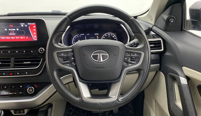 2021 Tata Safari XZA PLUS, Diesel, Automatic, 40,660 km, Steering Wheel Close Up