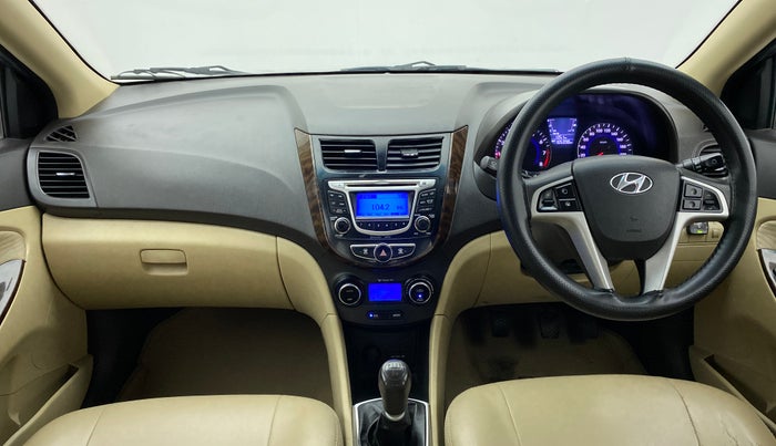 2014 Hyundai Verna FLUIDIC 1.4 VTVT CX, CNG, Manual, 1,05,810 km, Dashboard