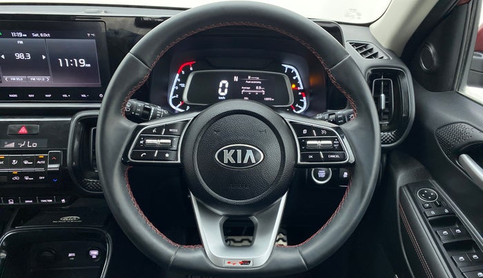 2020 KIA SONET GTX PLUS 1.5D  AT, Diesel, Automatic, 13,999 km, Steering Wheel Close Up