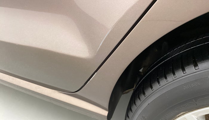 2017 Volkswagen Ameo HIGHLINE1.5L, Diesel, Manual, 82,864 km, Left quarter panel - Minor scratches