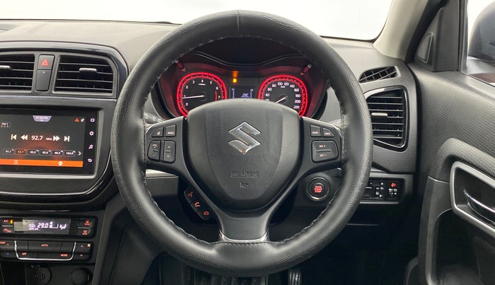 2020 Maruti Vitara Brezza ZXI, Petrol, Manual, 4,279 km, Steering Wheel Close Up