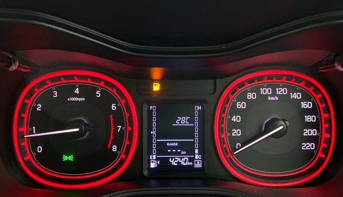 2020 Maruti Vitara Brezza ZXI, Petrol, Manual, 4,279 km, Odometer Image