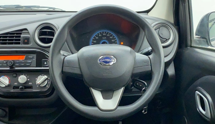 2018 Datsun Redi Go 1.0 S AT, Petrol, Automatic, 6,074 km, Steering Wheel Close Up