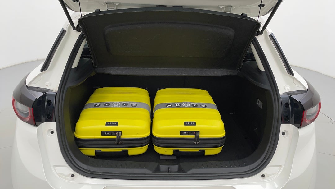 Boot Inside View with Luggage