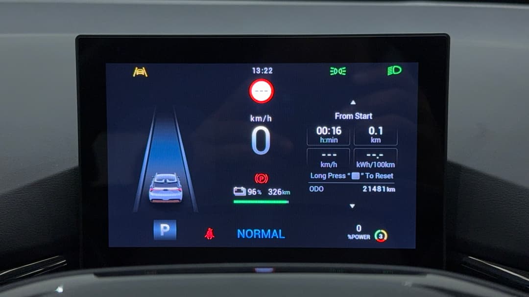 2024 MG Mg4 Excite 51, Automatic, 21481 km, Odometer View