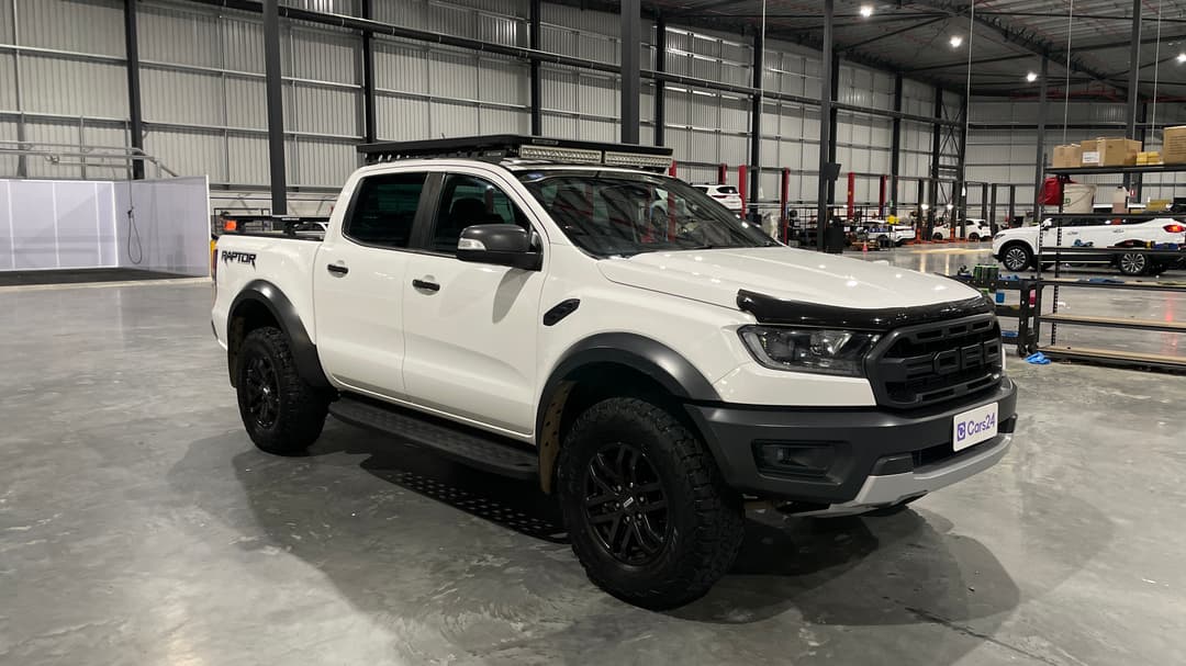 2021 Ford Ranger Raptor 2.0 (4x4), Automatic, 70268 km, Right Front Diagonal (45- Degree) View
