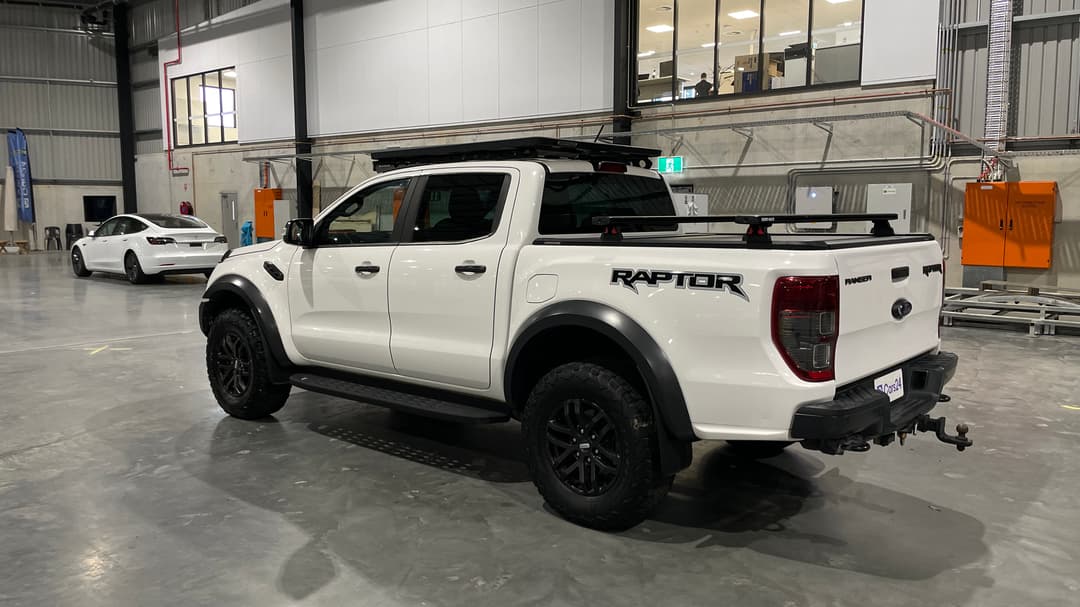 2021 Ford Ranger Raptor 2.0 (4x4), Automatic, 70268 km, Left Back Diagonal (45- Degree) View
