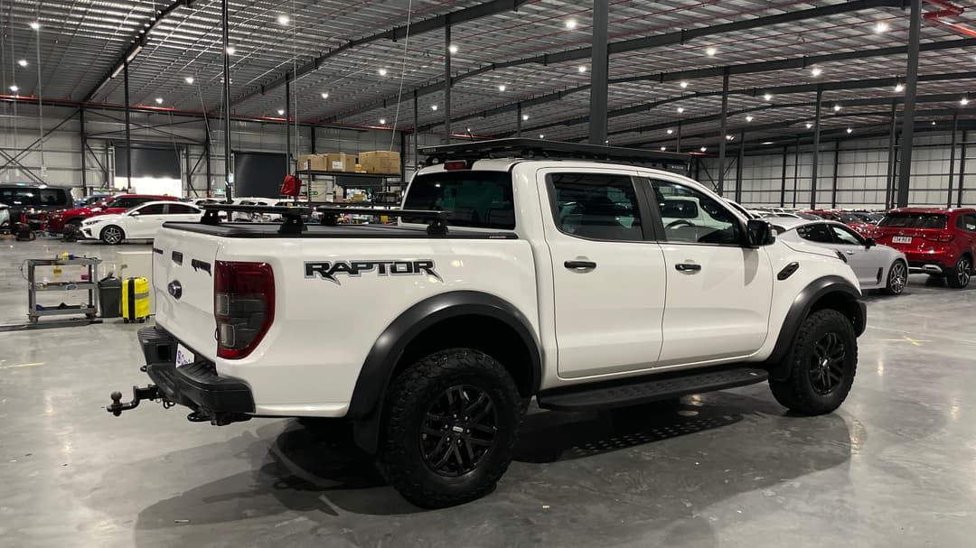 2021 Ford Ranger Raptor 2.0 (4x4), Automatic, 70268 km, Right Back Diagonal (45- Degree) View