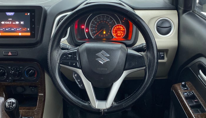 2019 Maruti New Wagon-R ZXI 1.2 old, CNG, Manual, 93,341 km, Steering Wheel Close Up